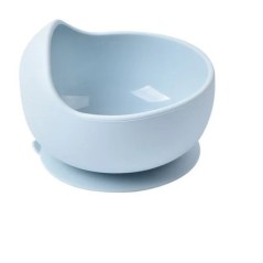 Set bol pentru hrănire pentru bebeluși din silicon de calitate alimentară, bol pentru hrănire pentru copii, rezistent la apă, cu