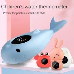 Contor de temperatură pentru baie pentru bebeluși Aparat digital plutitor Contor de temperatură pentru baie pentru bebeluși Afiș