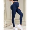 Jambiere de maternitate de damă peste burtă Pantaloni de yoga de sarcină lungime completă Uzură activă Jambiere de antrenament
