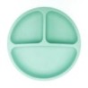 Farfurie de sufragerie din silicon pentru bebeluși Farfurie de hrănire pentru copii Bol cu ventuză Față cu zâmbet solid Vase pen