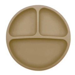 Farfurie de sufragerie din silicon pentru bebeluși Farfurie de hrănire pentru copii Bol cu ventuză Față cu zâmbet solid Vase pen