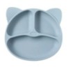 Farfurie de sufragerie din silicon pentru bebeluși Farfurie de hrănire pentru copii Bol cu ventuză Față cu zâmbet solid Vase pen