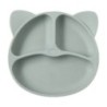 Farfurie de sufragerie din silicon pentru bebeluși Farfurie de hrănire pentru copii Bol cu ventuză Față cu zâmbet solid Vase pen