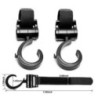 2 buc cârlig pentru cărucior pentru copii Accesorii pentru cărucior pentru cumpărături Cârlig multifuncțional pentru cărucior pe