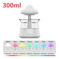 Umidificator de aer de ploaie cu ciuperci Difuzor electric de aromă Distribuitor de mirosuri de nor de ploaie Relaxează-te Picăt