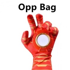 Anime Marvel Jucării Iron Man Anime Răzbunătorii Ironman Glove Emitter Sun Light Figurine de acțiune Jucării creative Cadouri de