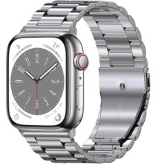 Curea de metal pentru Apple Watch Ultra/2 49mm 9 8 7 45mm 41mm Bratara high-end din otel inoxidabil pentru iWatch 6 5 4 3 SE 44m