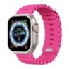 Curea Ocean pentru Apple Watch Ultra 2 Band 49mm 9 8 7 45mm 41mm Bratara din silicon Bratara iWatch 6 5 4 3 SE 44mm 40mm 42mm Ba