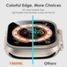 Sticlă de protecție pentru ecran pentru Apple Watch Ultra 2 49 mm Folie cu cadru metalic temperat Anti-zgârieturi IWatch Series 