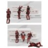 Anime Deadpool 2 Figurină de acțiune Șezut culcat Model de postură Anime X-Men Mini păpușă Decorație Colectie Figurină Cadouri