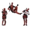 Anime Deadpool 2 Figurină de acțiune Șezut culcat Model de postură Anime X-Men Mini păpușă Decorație Colectie Figurină Cadouri