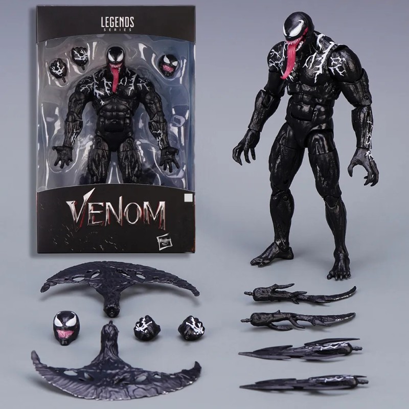 Venom Legends Action Figure Joint Movable Toys Schimba fata Statuie Model Papusa de colectie pentru cadou jucărie