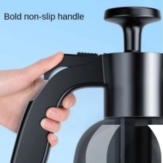 Pulverizator cu spumă cu pompă de mână de 2L cu 3 tipuri de duză, tun cu spumă pneumatică manuală, spumă de zăpadă, sticlă cu pu