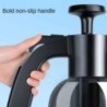 Pulverizator cu spumă cu pompă de mână de 2L cu 3 tipuri de duză, tun cu spumă pneumatică manuală, spumă de zăpadă, sticlă cu pu