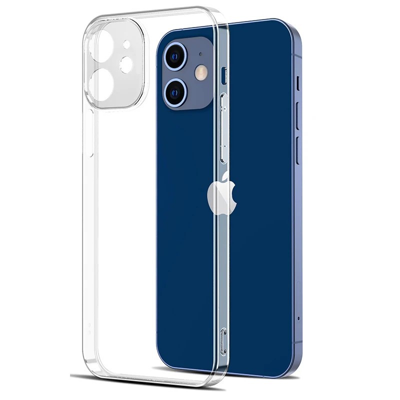 Husă transparentă din TPU, transparentă, pentru iPhone 14 Plus 13 Pro Max 12Mini 11 15 SE XR X 7 8 Funda transparentă rezistentă