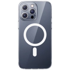 Husă magnetică Baseus pentru iPhone 15 Pro Max Husă subțire pentru telefon Husă transparentă pentru iPhone 15 Pro Plus Husă cu c