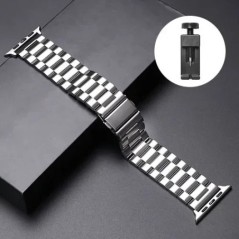 Curea din oțel inoxidabil pentru Apple Watch Ultra 2 49mm 45mm 41mm 40mm 44mm Curea de ceas Brățară metalică pentru iWatch Serie