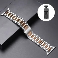 Curea din oțel inoxidabil pentru Apple Watch Ultra 2 49mm 45mm 41mm 40mm 44mm Curea de ceas Brățară metalică pentru iWatch Serie