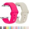 Curea pentru curele Apple Watch 40mm 44mm 49mm 45mm 41mm 38mm 42mm Bratara din silicon iWatch Series Se 9 8 7 6 5 3 Ultra 2 Band
