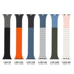 Curea magnetică din silicon pentru Apple Watch Ultra band 49mm 45mm 40mm bratara corea 41mm 44mm 38mm 42mm iWatch series 8 SE 7 