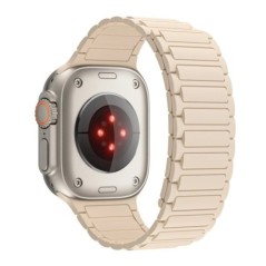 Curea sport magnetică pentru Apple Watch Ultra 2 49mm 45mm 44 42mm 38 40 41mm curea din silicon pentru seria iWatch 9 8 7 6 5 4 