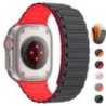 Curea sport magnetică pentru Apple Watch Ultra 2 49mm 45mm 44 42mm 38 40 41mm curea din silicon pentru seria iWatch 9 8 7 6 5 4 