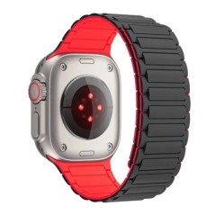 Curea sport magnetică pentru Apple Watch Ultra 2 49mm 45mm 44 42mm 38 40 41mm curea din silicon pentru seria iWatch 9 8 7 6 5 4 