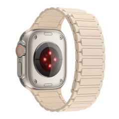 Curea sport magnetică pentru Apple Watch Ultra 2 49mm 45mm 44 42mm 38 40 41mm curea din silicon pentru seria iWatch 9 8 7 6 5 4 