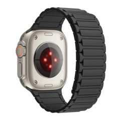 Curea sport magnetică pentru Apple Watch Ultra 2 49mm 45mm 44 42mm 38 40 41mm curea din silicon pentru seria iWatch 9 8 7 6 5 4 