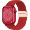 Curea din nylon pentru Apple Watch Band 44mm 40mm 45mm 49mm 41mm 44mm Catarama magnetica Bratara impletita iWatch series 9 se 7 