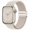 Curea din nylon pentru Apple Watch Band 44mm 40mm 45mm 49mm 41mm 44mm Catarama magnetica Bratara impletita iWatch series 9 se 7 