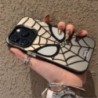Carcasa de lux IMD Lens Circle Spider Man piele de desene animate TPU pentru iPhone 13 Pro Max 15 Pro 14 Plus 12 X XS Max XR 11 