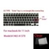 Husă pentru tastatură pentru Apple Macbook pro13/16/15 Air13 inch Carcasă din silicon pentru laptop, toate seriile, piele protec