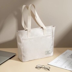 Geantă de mână pentru laptop de 14 inchi din pânză rezistentă la șoc pentru Macbook Air Pro Huawei Dell ASUS Acer XiaoMi HP Genț