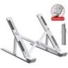 Suport pentru laptop din aliaj de aluminiu Suport reglabil pliabil portabil pentru laptop Suport de ridicare pentru răcire Supor