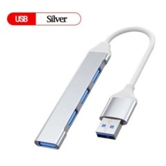USB C HUB 3.0 3.1Type C HUB 4 porturi Multi Splitter Adaptor OTG pentru Lenovo Xiaomi Macbook Pro 13 15 Air Pro Accesorii pentru