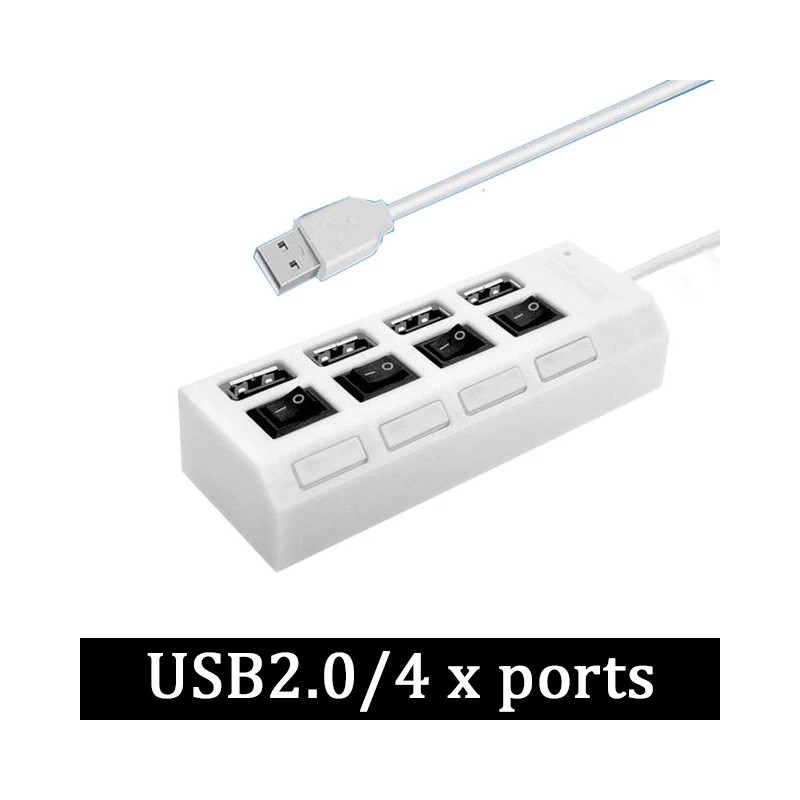 Adaptor de alimentare USB 3.0 4/7 porturi Multi USB Splitter Hub Hub USB 2.0 USB Multiple Expander Comutator 30CM Cablu Hub Staț
