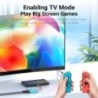 Stație de andocare pentru jocuri USB C Hub 3 în 1 cu încărcare PD Port USB și DP Suport mod de andocare TV pentru comutator de t