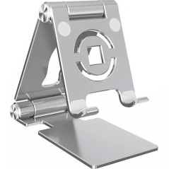 Suport tabletă cu rotație de 360° pentru iPad, suport pentru tabletă pliabil reglabil, suport pentru telefon din aluminiu compat