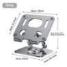 Suport tabletă cu rotație de 360° pentru iPad, suport pentru tabletă pliabil reglabil, suport pentru telefon din aluminiu compat
