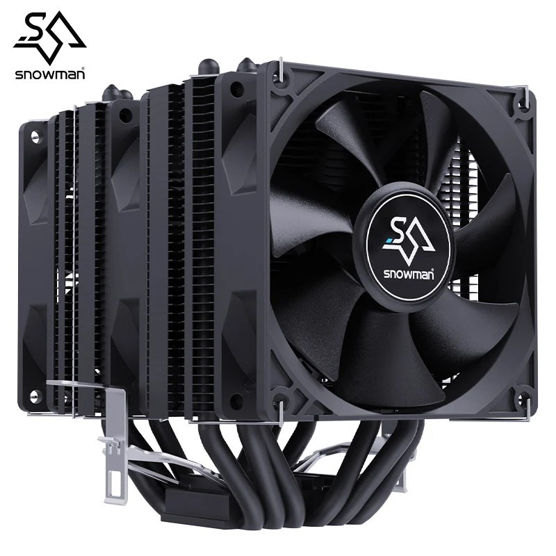 Omul de zăpadă 6 conducte de căldură Cooler CPU 4 pini PWM RGB PC Silențios Intel LGA 1700 2011 1200 1150 1151 X79 X99 E5 AMD AM Omul de zăpadă 6 conducte de căldură Cooler CPU 4 pini PWM RGB PC Silențios Intel LGA 1700 2011 1200 1150 1151 X79 X99 E5 AMD AM