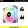 Aigo AM12PRO Ventilator RGB Ventoinha PC 120mm Kit ventilator carcasa computerului Racitor de apa 4pin PWM Ventilatoare de racir