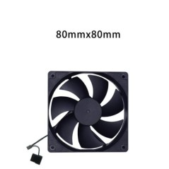 80mm 90mm 120mm Ventilator silențios pentru computer Ventilator silențios pentru computer pentru carcasa computerului computer G