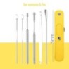 Set de curățare a urechilor Earpick Dispozitiv de îndepărtare a ceară a urechilor Chiuretă de curățare a urechilor Spiral Earpic