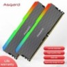 Asgard ddr4 ram 8GX2 16G 3200MHz RGB RAM Iluminare uluitoare Dual Channel DIMM Memoria Ram 1.35V DDR4 RGB RAM pentru desktop