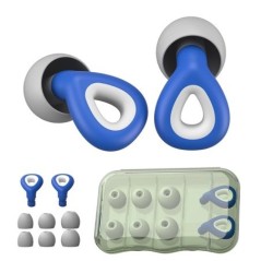 1 Set dopuri pentru urechi pentru dormit Tapones Para Dormir Reducerea zgomotului Impermeabil înot dopuri pentru urechi Oordopje