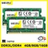 DDR3 DDR3L DDR4 8GB 4GB 16GB Laptop Ram 1066 1333 1600Mhz PC4 PC3L PC3 8500 10600 12800 DDR3 1.5V 240Pin Sodimm Notebook Memorie