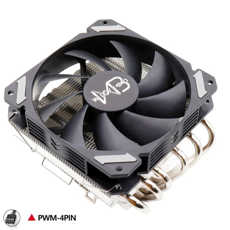 Ventilator CPU RGB ARGB PWM 4PIN Intel LGA 1150 1151 1155 1156 1200 1700 2011 X79 X99 AMD AM3 AM4 Radiator de răcire Radiator