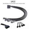 120mm LED Ultra Silențios Ventilator Carcasa PC-ului 15 LED-uri 12V CPU Radiator Radiator Master Ventilator de răcire DC 12V 4P 