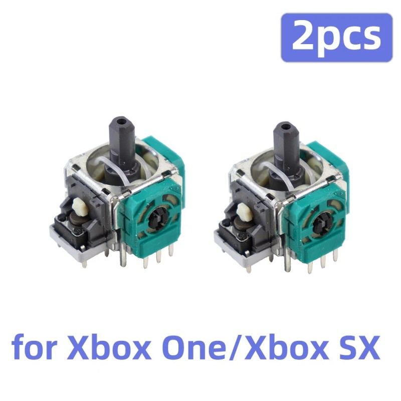 2 buc. Joystick analog 3D de schimb pentru PS5/PS4/Switch Pro/Xbox One/Seria Controller ThumbStick Accesoriu pentru piese de rep